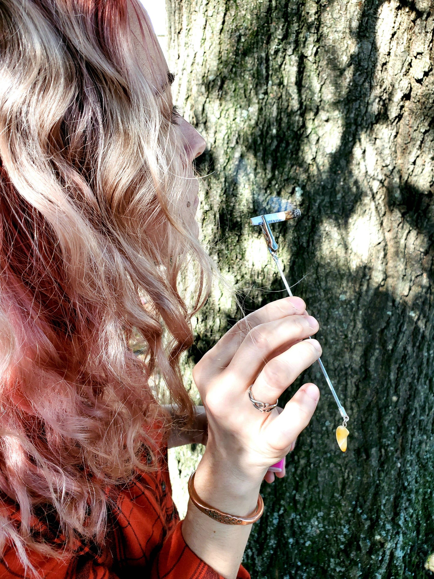 Crystal Moon Smoking Clip