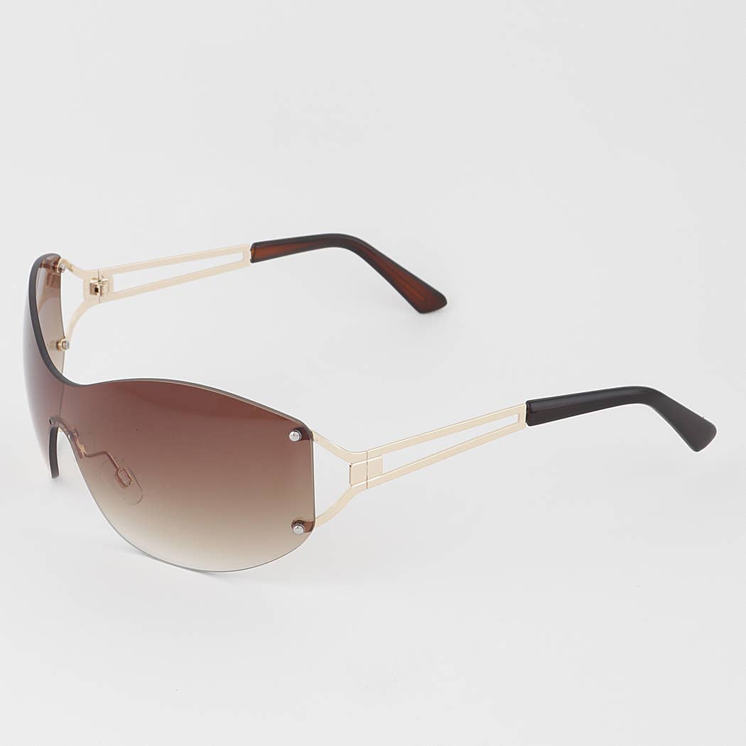 Rimless Luxury Gradient Sunglasses
