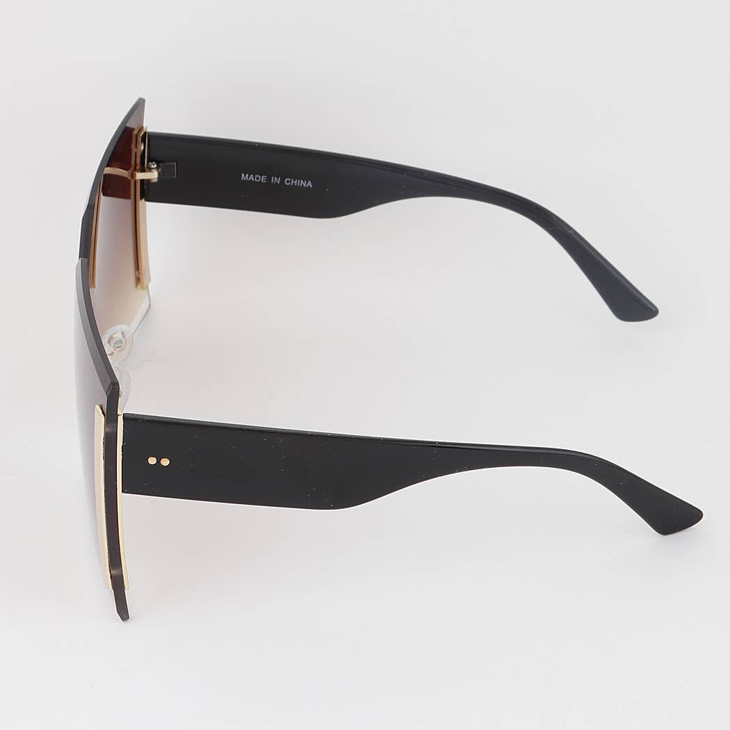 Side Enforced Shield Sunglasses