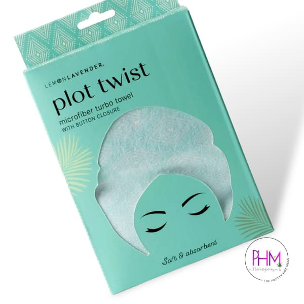 Lemon Lavender Plot Twist Turbo Towel