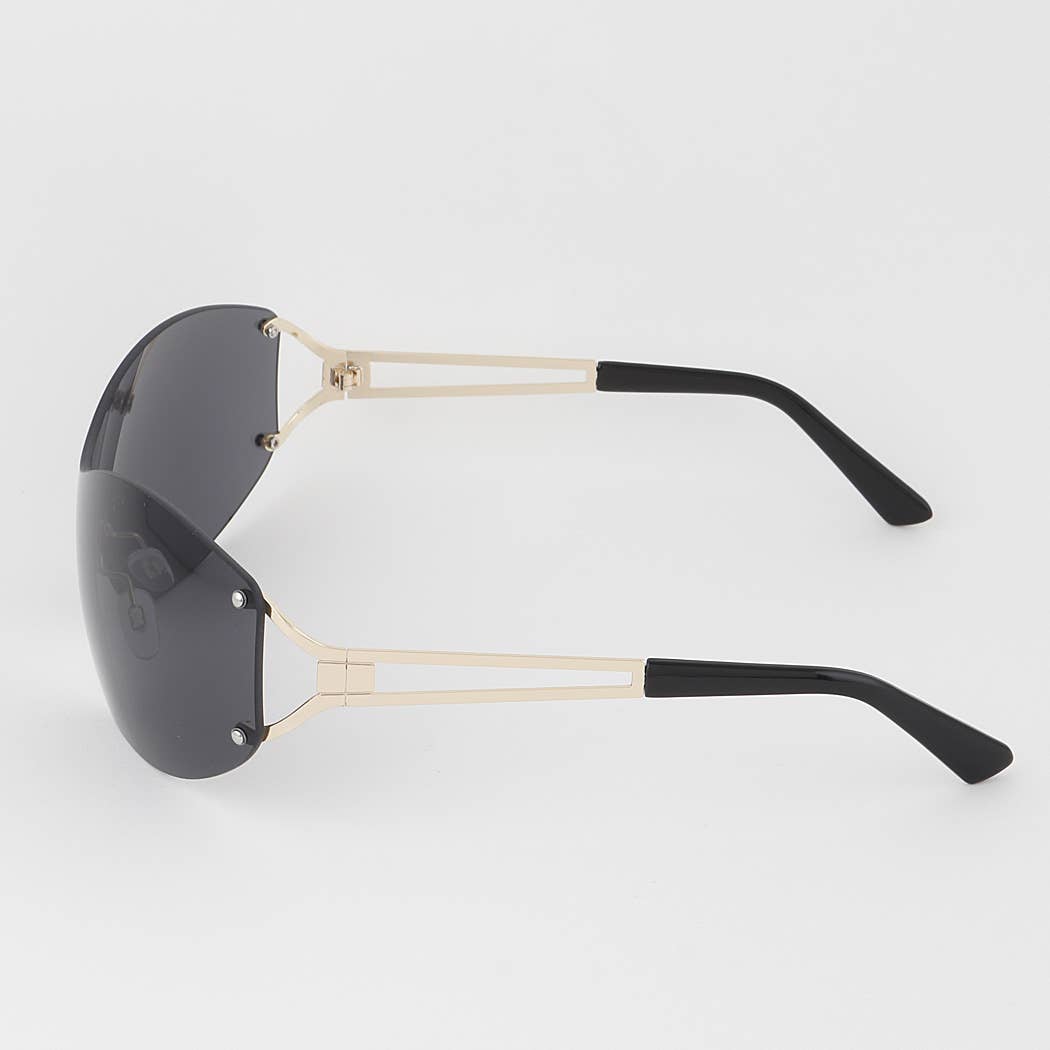 Rimless Luxury Gradient Sunglasses