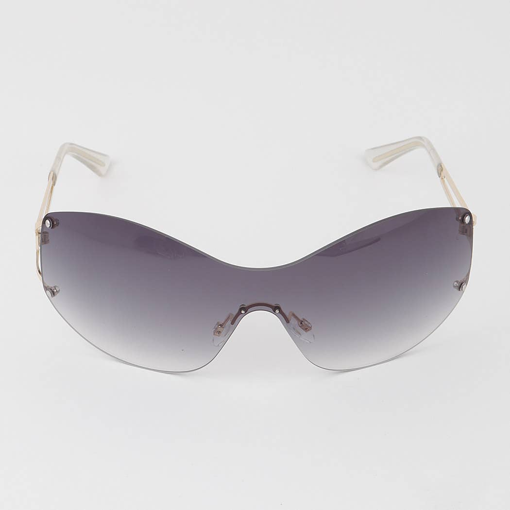 Rimless Luxury Gradient Sunglasses