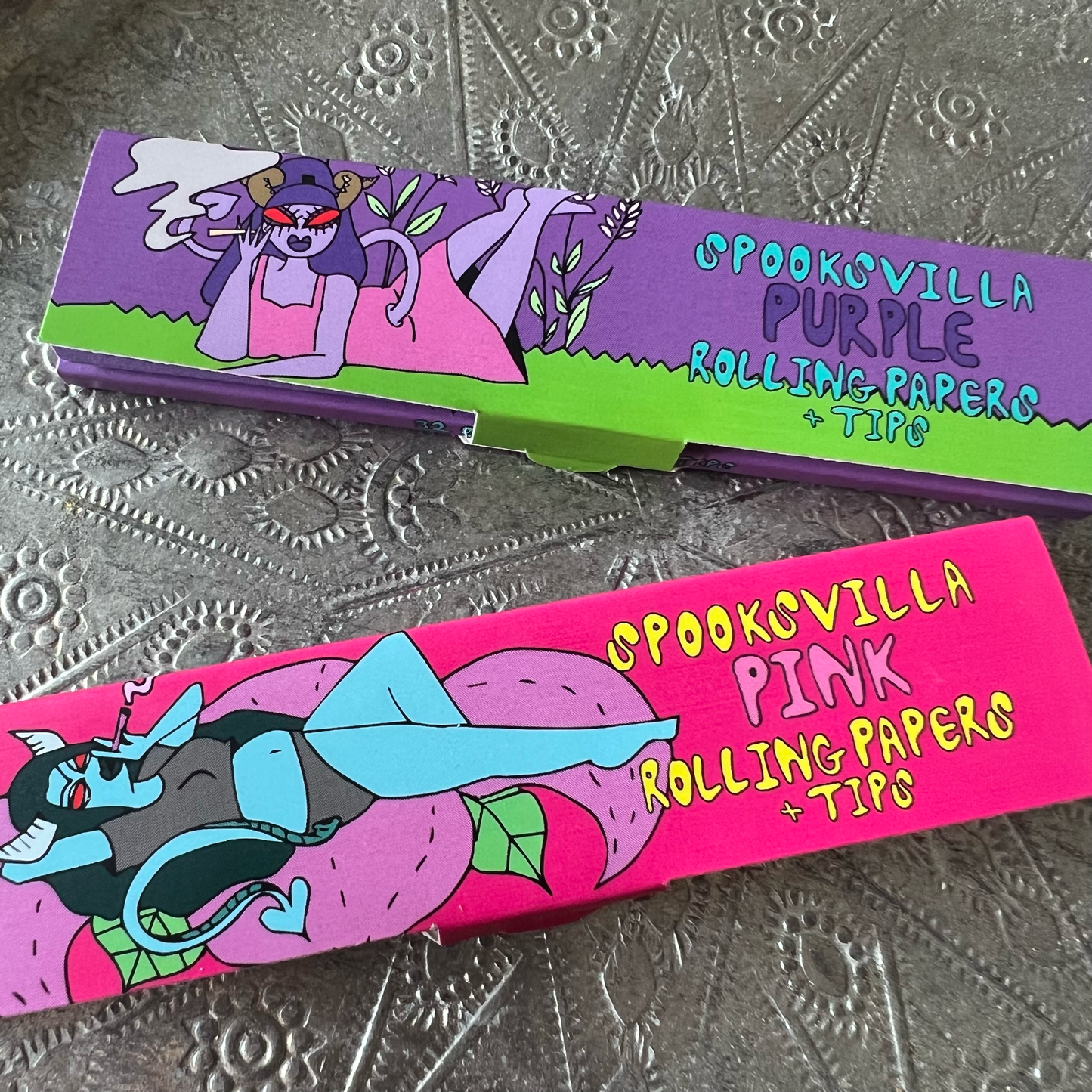 Spooksvilla Purple Papers