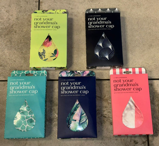 Lemon Lavender Not Your Grandma’s Shower Cap