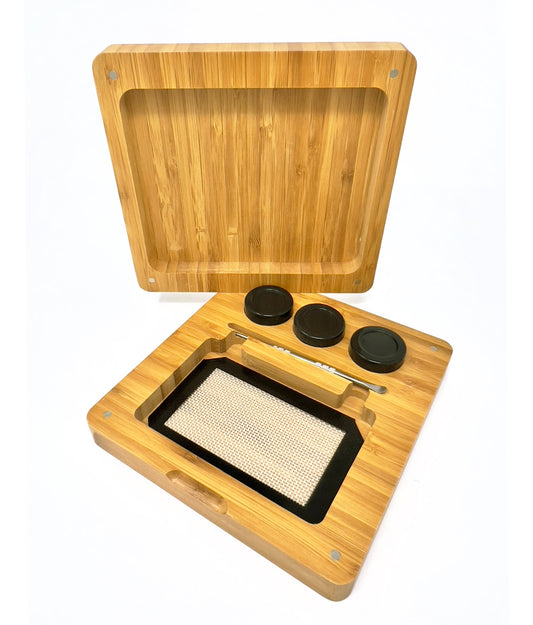 Bamboo Storage/Stash Container