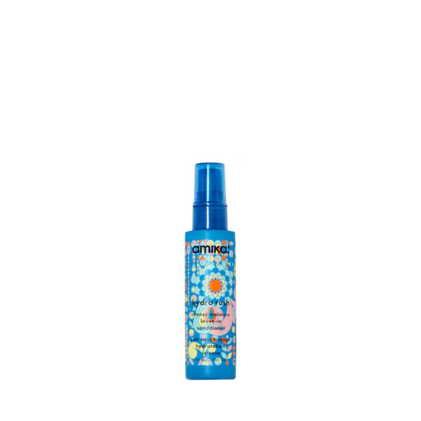 Amika hydro Rush intense moisture leave in conditioner travel size 2.2