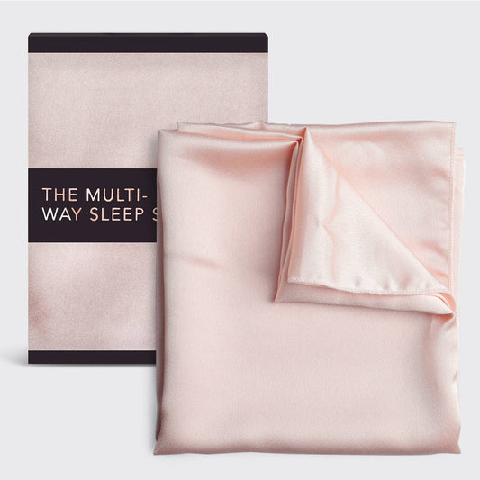 Multi Way Sleep Scarf - Blush