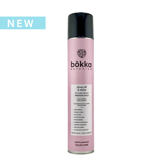 Bokka Botanika Show Off & Shine Styling Spray - Medium Hold -