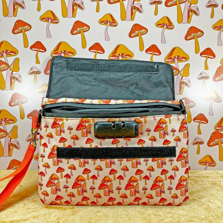 Mushroom Smell Proof Bag with Lock