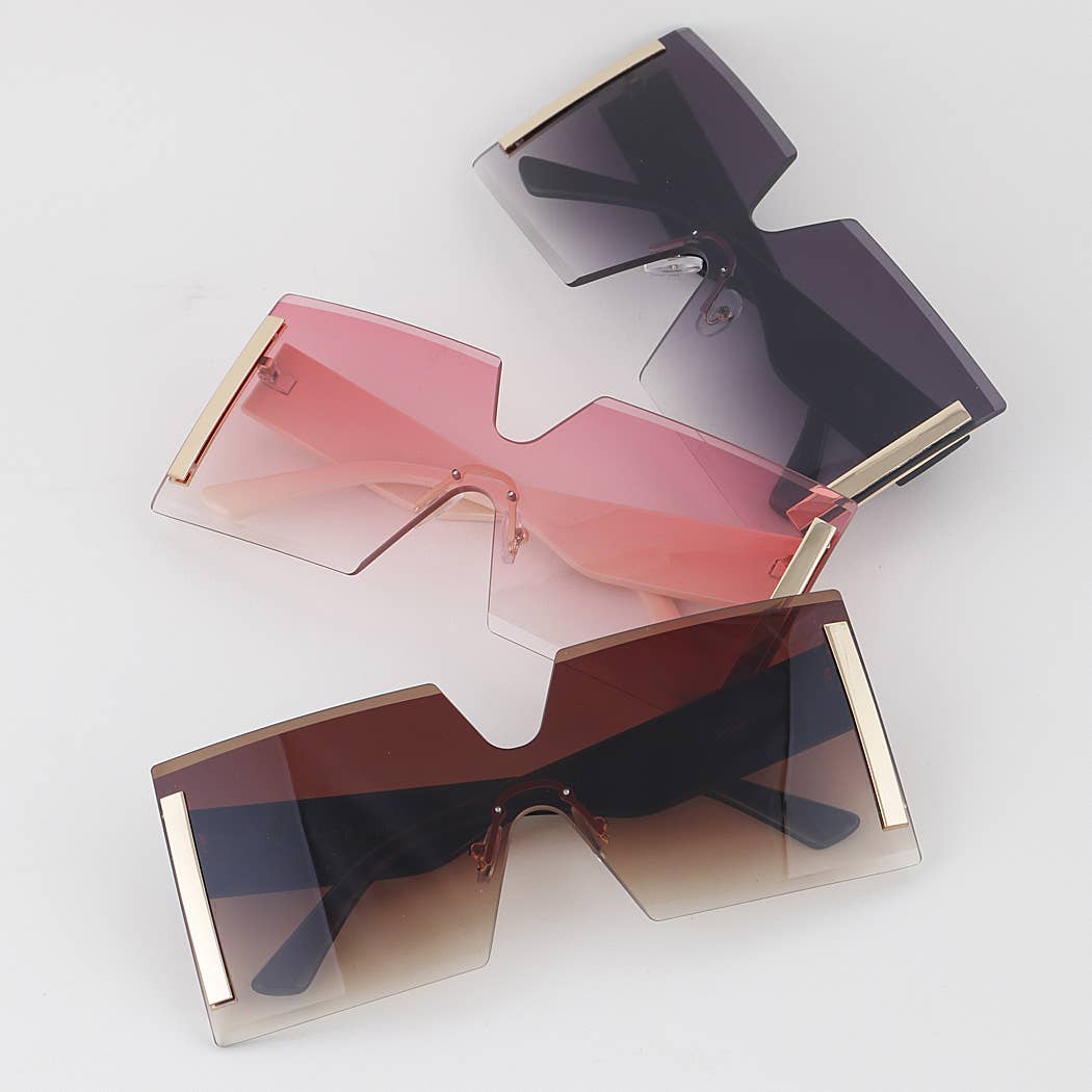 Side Enforced Shield Sunglasses